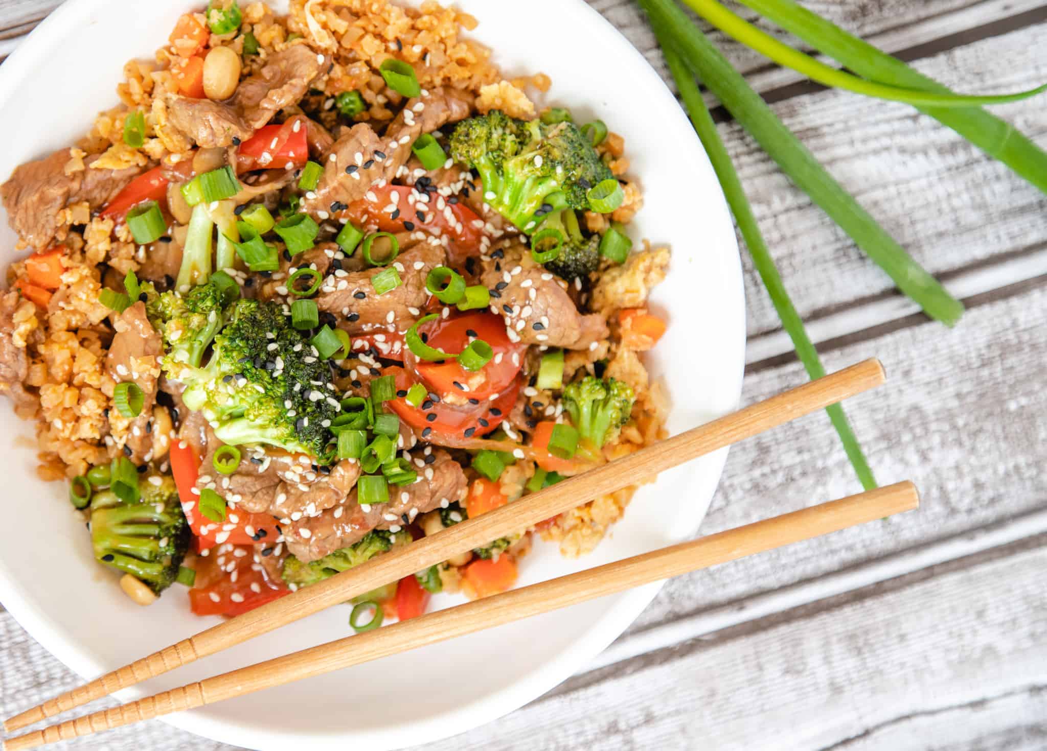 Easy Beef and Broccoli with Peppers and Mushrooms-image
