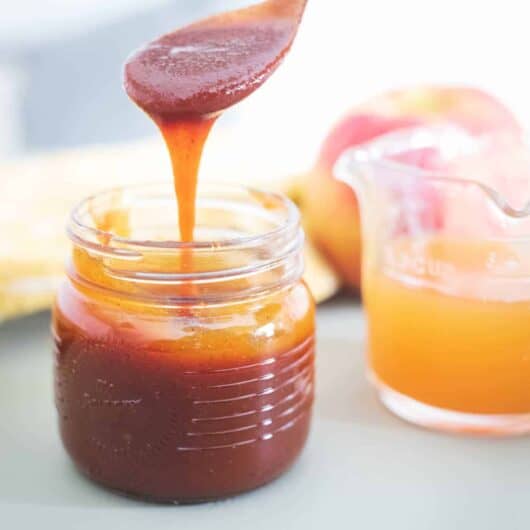 Sweet and Spicy Apple Cider BBQ Sauce