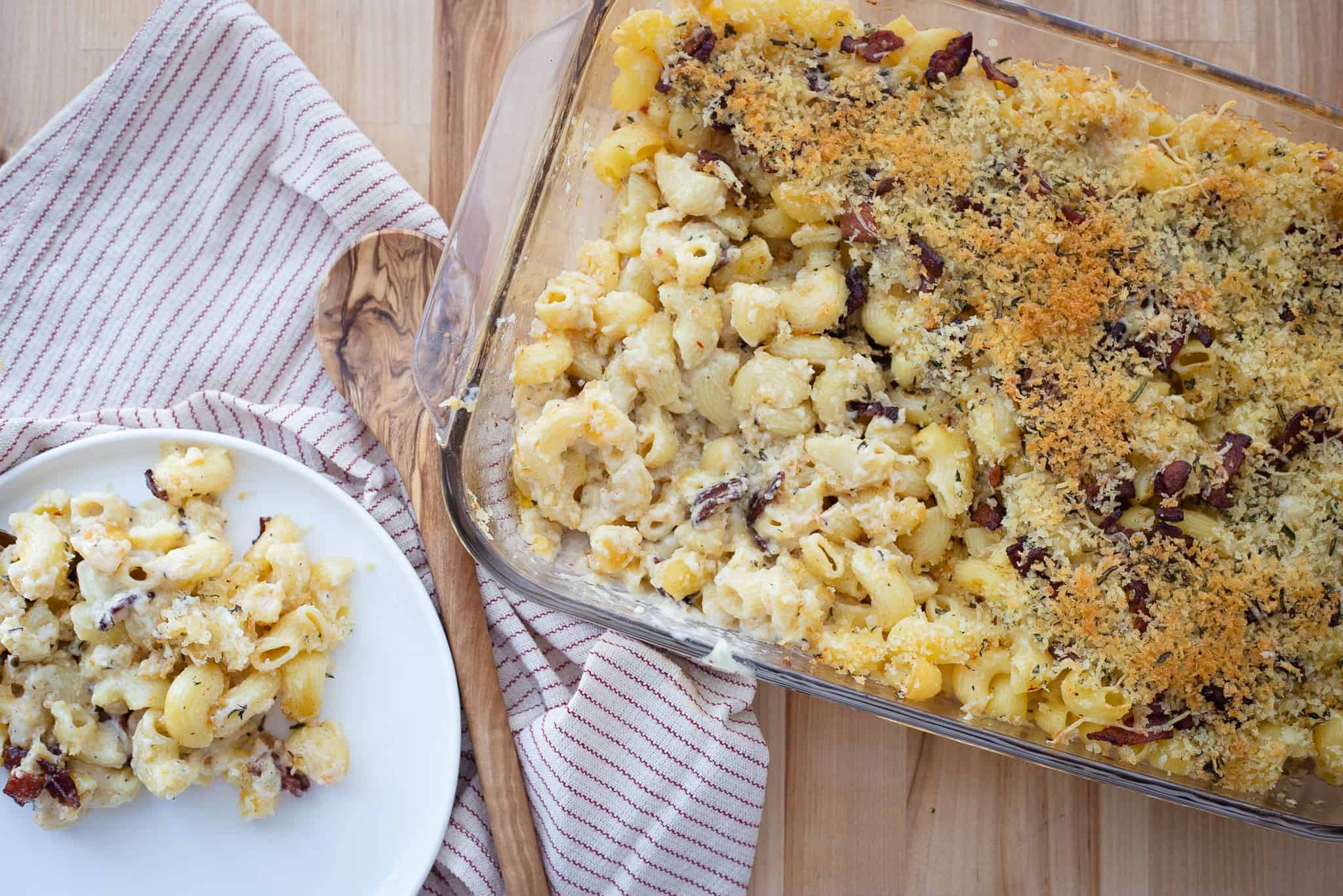 Grown-up Baked Macaroni and Cheese-image