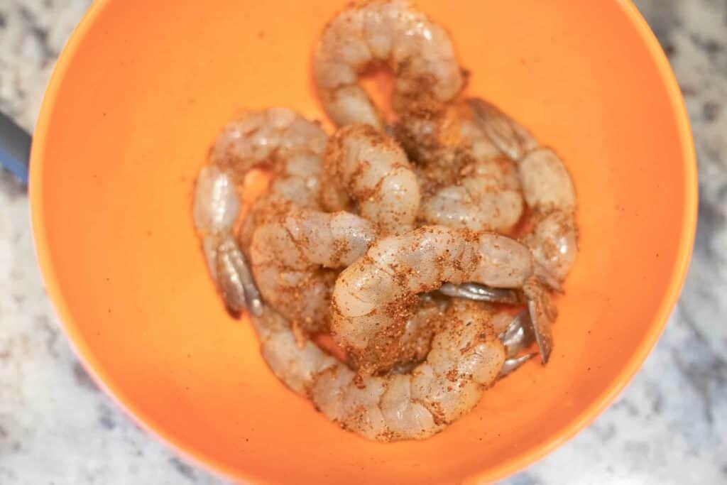 This is a picture of shrimp in a bowl. The Hangry Economist.