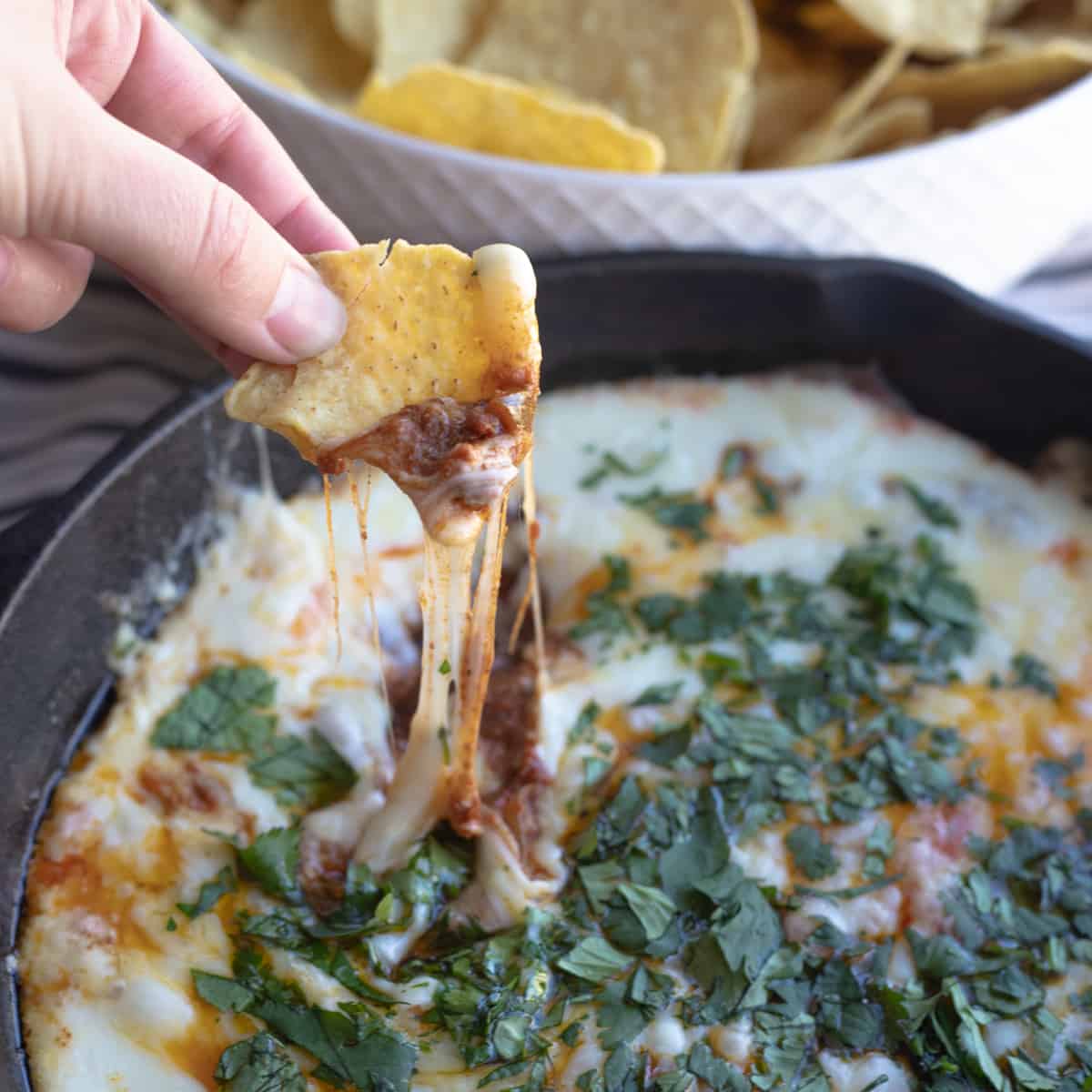 Chorizo Queso Fundido - The Hangry Economist