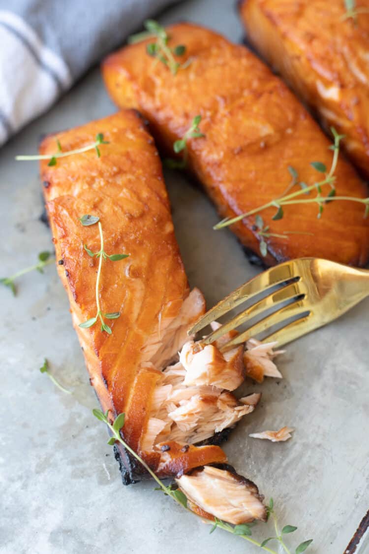 Traeger Grilled Salmon The Hangry Economist