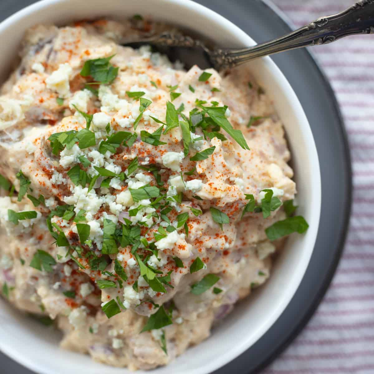 Blue Cheese Potato Salad with Bacon The Hangry Economist